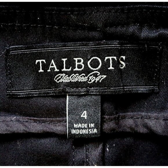 Talbots Ruffled Cotton Blend Jacket - Picture 7 of 9